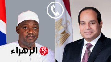 الرئيس السيسي ورئيس جامبيا يتفقان على توسيع آفاق التعاون التجاري والاستثماري بين البلدين