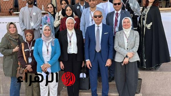 جامعة عين شمس تشارك في فعاليات ملتقى الحضارات بمحافظة المنيا