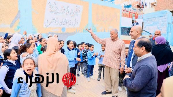 جولة مفاجئة لوزير التعليم في عدد من مدارس الشرقية لمتابعة انتظام الدراسة