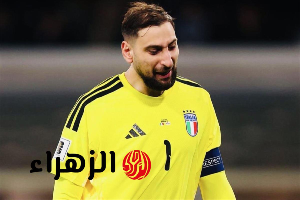 دوناروما يبكي ويوجه رسالة بعد فشل تأهل إيطاليا إلى مونديال 2026