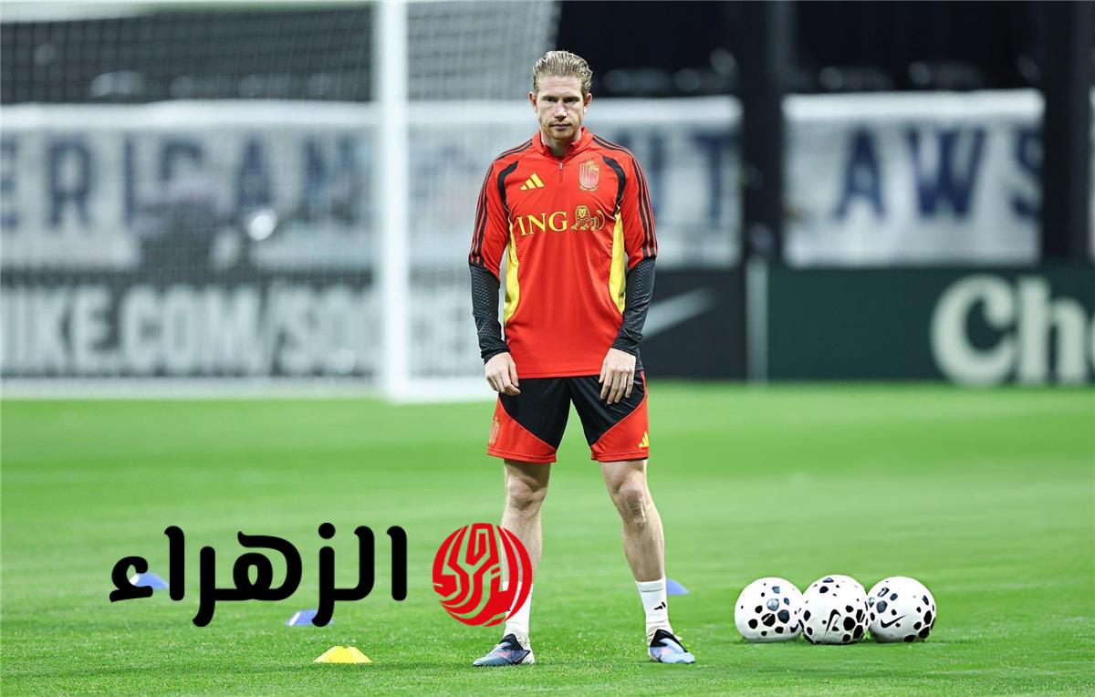 دي بروين قبل مواجهة مصر بلجيكا لم تصل للجاهزية الكاملة لكأس العالم