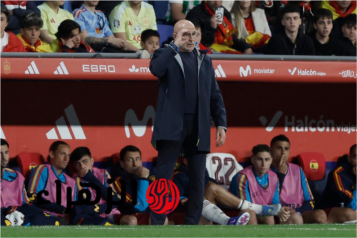 دي لا فوينتي يدين عنصرية جماهير إسبانيا ضد منتخب مصر بمباراة الفريقين الودية