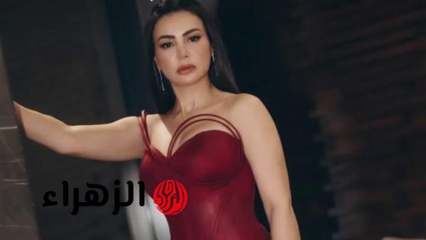دينا فؤاد تتألق بفستان أحمر جريء في أحدث ظهور عبر إنستجرام