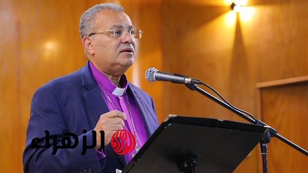 رئيس الطائفة الإنجيلية يشهد احتفال خميس العهد بكنيسة عين شمس