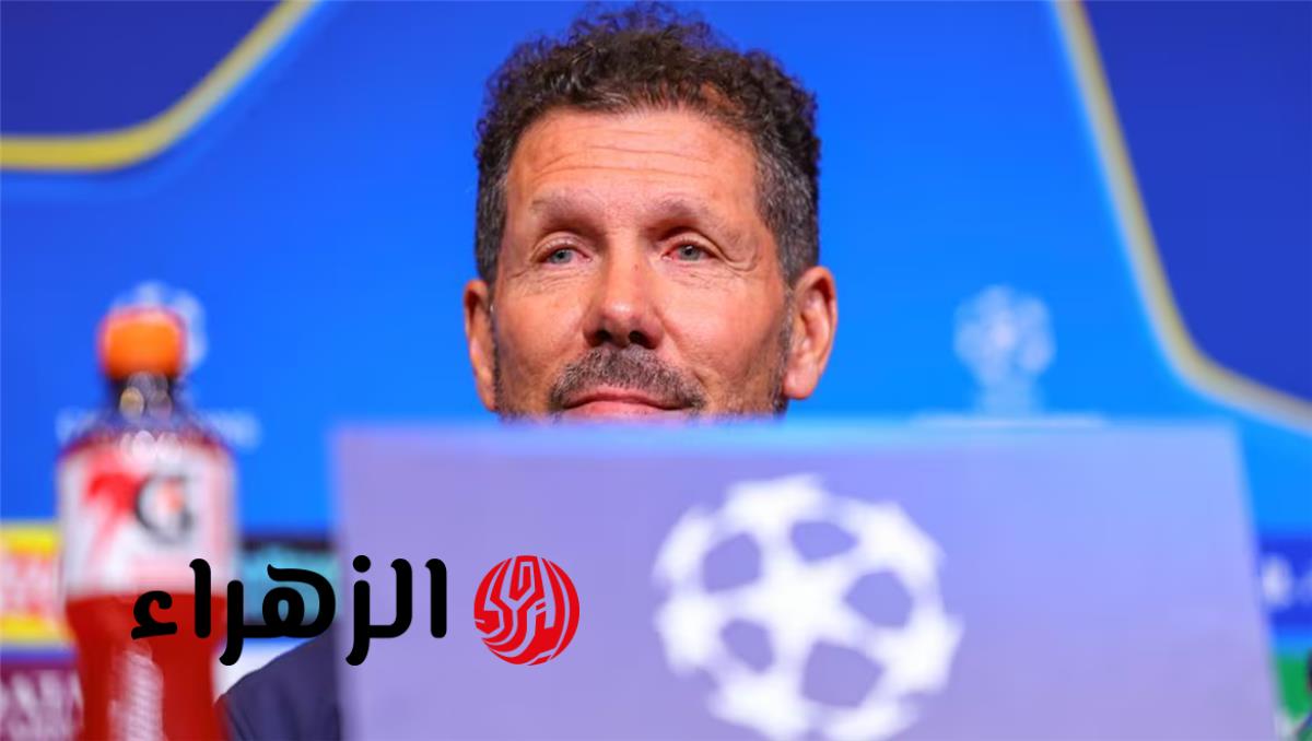 سيميوني لا أفكر بلقب دوري أبطال أوروبا وتركيزي منصب على برشلونة فقط