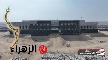 شاهد.. أحدث تصوير جوي لتقدم أعمال مشروع الخط الثاني من شبكة القطار الكهربائي