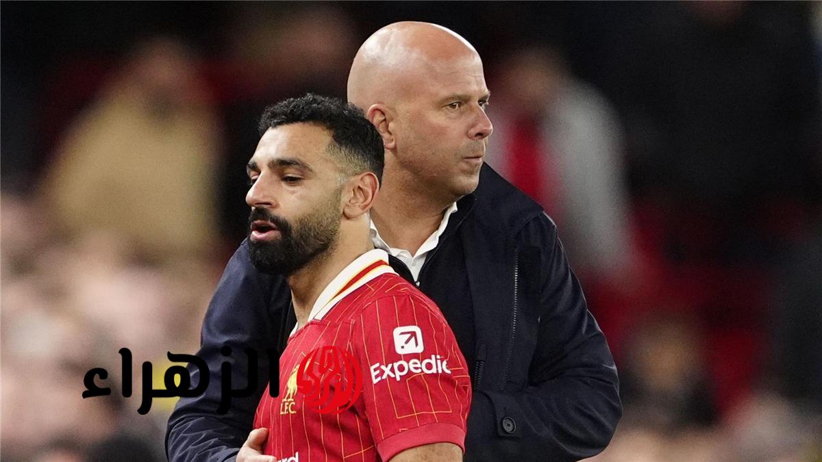 شبكة انجليزية تطالب سلوت باستبعاد محمد صلاح امام باريس سان جيرمان