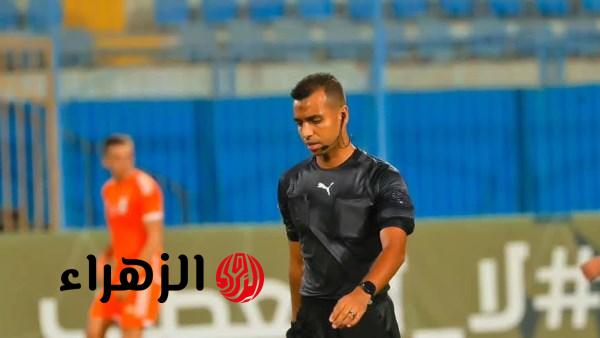 صدمة في الدوري المصري بعد إصابة الحكم مصطفى الشهدي بقطع الرباط الصليبي في مباراة الجونة
