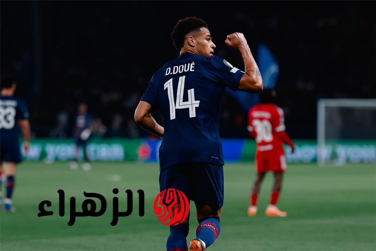 فيديو ديزيريه دوي يسجل هدف باريس سان جيرمان الأول ضد ليفربول
