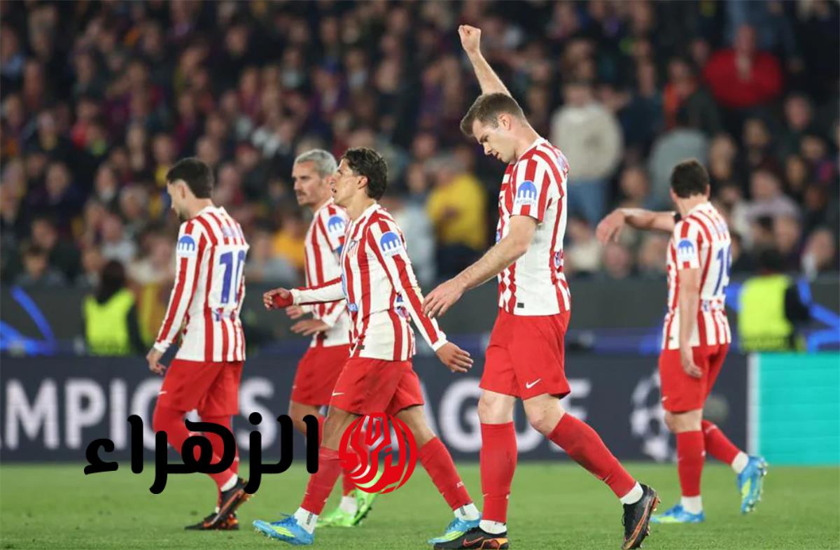فيديو سورلوث يسجل هدف أتلتيكو مدريد الثاني أمام برشلونة بدوري أبطال أوروبا