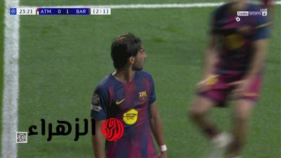 فيران توريس يسجل الثاني لبرشلونة أمام أتلتيكو مدريد ويقربه من نصف نهائي الأبطال