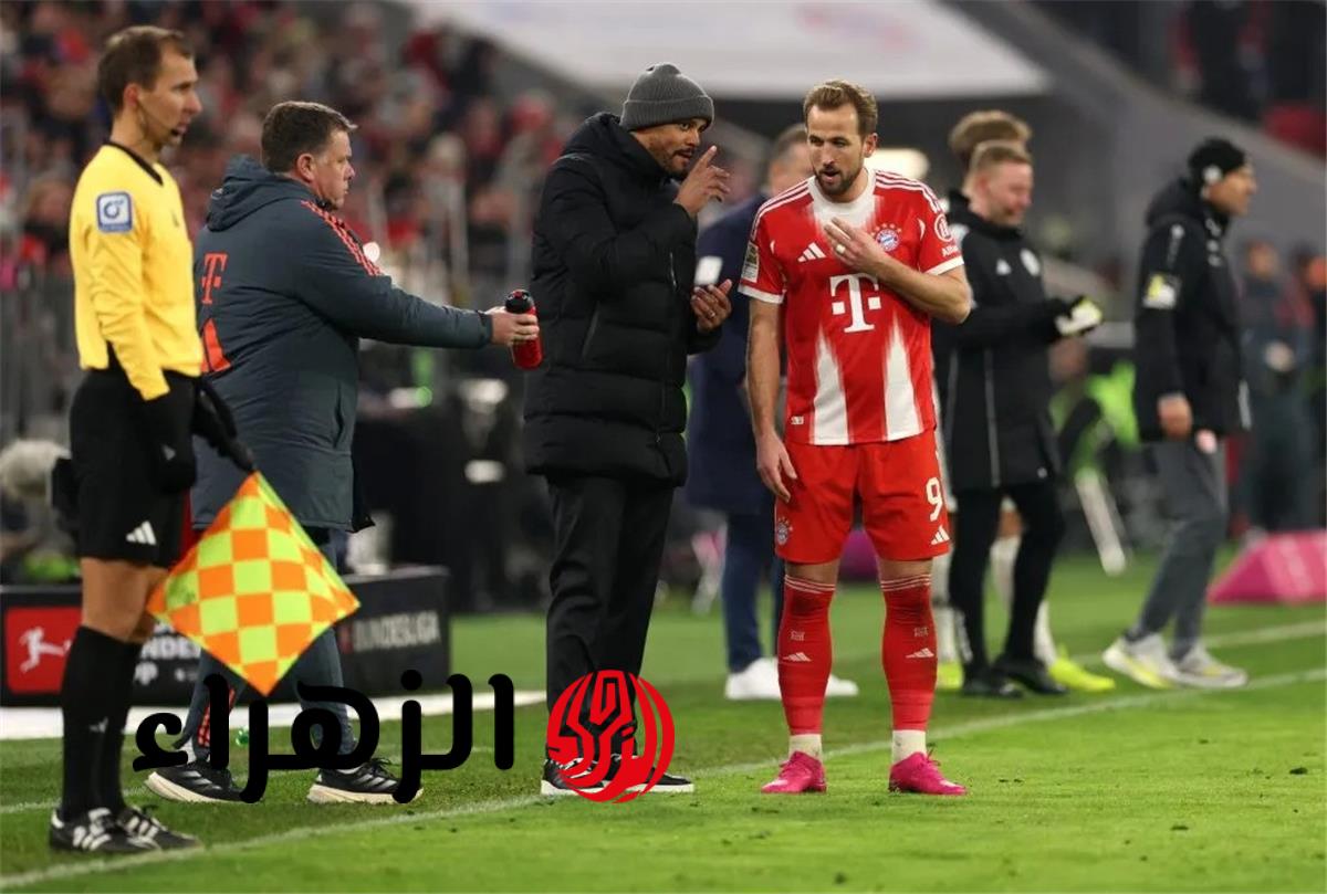 كومباني يوضح موقف هاري كين من مواجهة ريال مدريد بابطال اوروبا