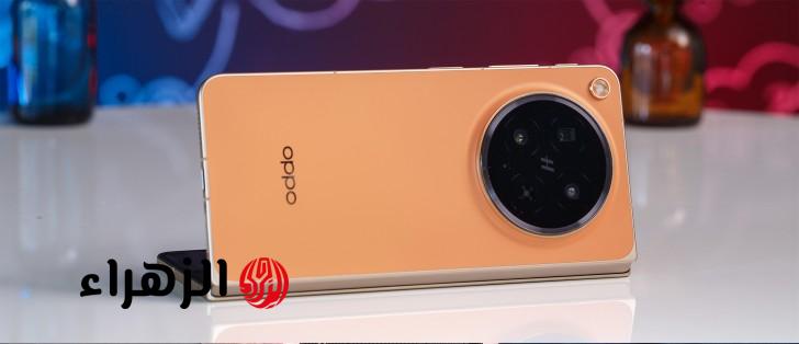مواصفات هاتف Oppo Find N6 بشاشة قابلة للطي بلا ثنيات وبطارية 6000 مللي أمبير