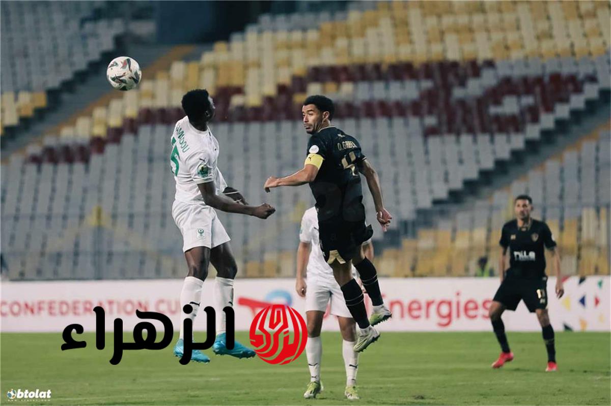 ناصر منسي يحصد جائزة رجل مباراة الزمالك والمصري في الدوري المصري