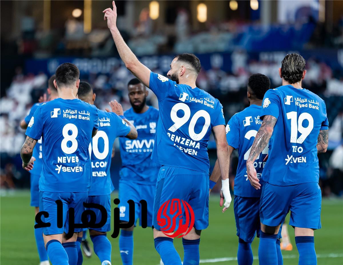 هاتريك بنزيما يقود الهلال لاكتساح الخلود بسداسية في الدوري السعودي