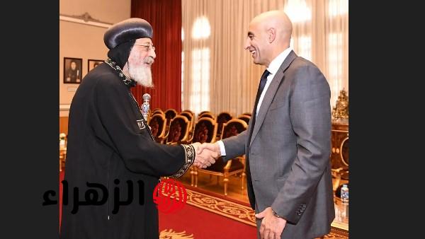 وزير التعليم يهنئ البابا تواضروس بمناسبة عيد القيامة المجيد