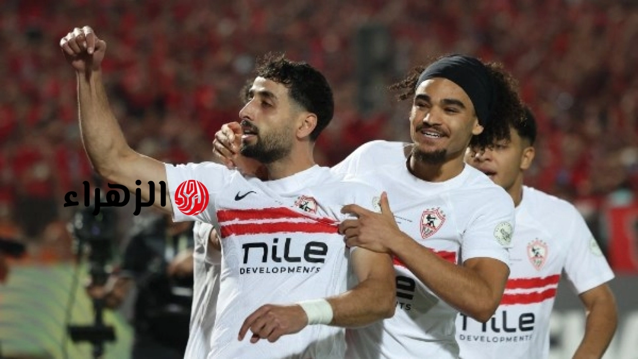 مفاجأة!<sup>[1]</sup> الزمالك يترقب حسم لقب الدوري المصري أمام سيراميكا كليوباترا<sup>[2, 3]</sup>.