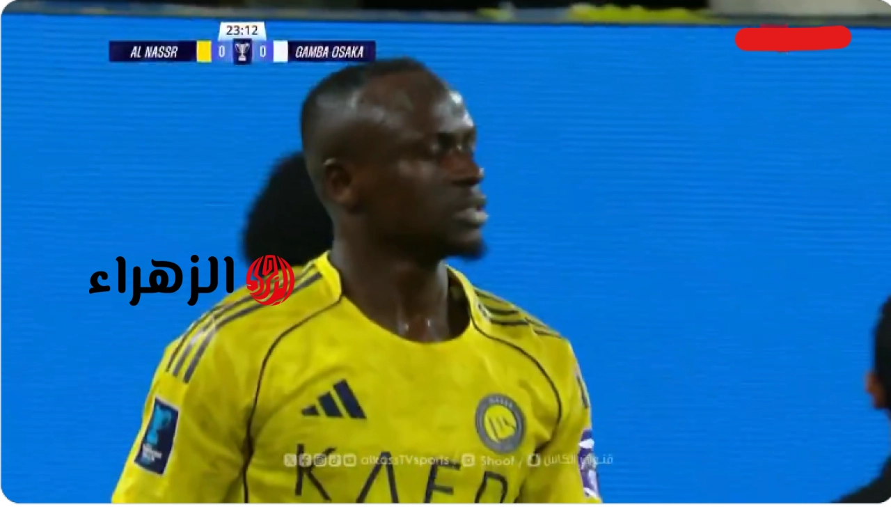 al-nassr vs gamba osaka.. بصوت عبدالله الغامدي القناه الناقله لمباراه النصر ضد غامبا أوساكا الشوط الثاني في نهائي دوري أيه سي ال الثاني 2026