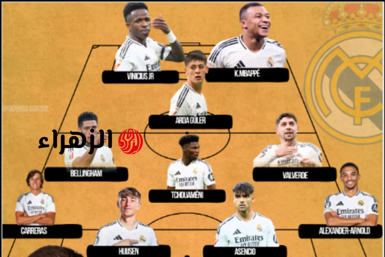بمشــاركة فينيسيوس.. real madrid vs espanyol تشكيلة ريال مدريد اليوم ضد إسبانيول في الدوري الإسباني