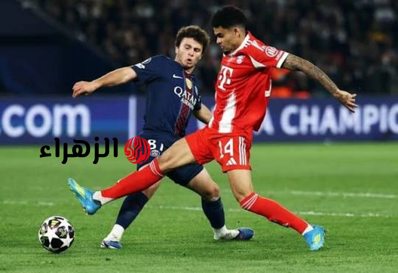 مباراة بي إس جي ضد البايرن الشوط الثاني.. القنوات الناقلة للمباراة بصوت حسن العيدروس في نصف نهائي دوري أبطال أوروبا Bayern vs PSG