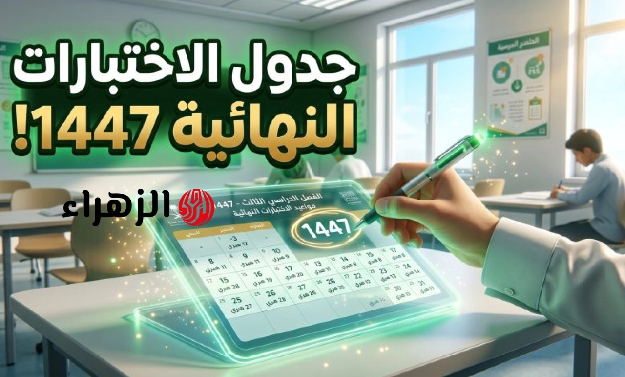 وقتـــاش الامتحــانــات.. موعد الاختبارات النهائية 1447 الترم الثاني في السعودية لجميـــع المــراحــل