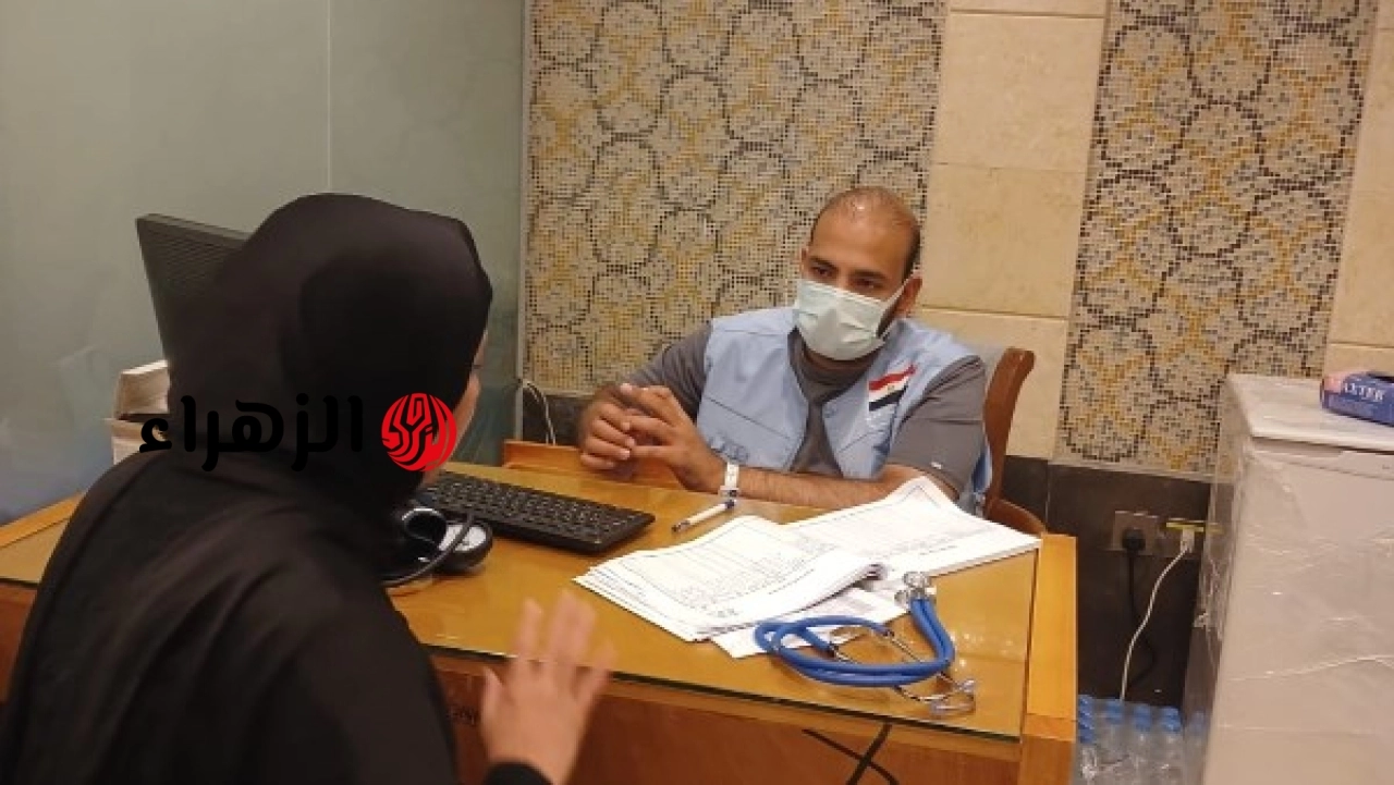 الصحة تعلن تقديم 20 ألف خدمة طبية من خلال عيادات بعثة الحج المصرية في الأراضي المقدسة