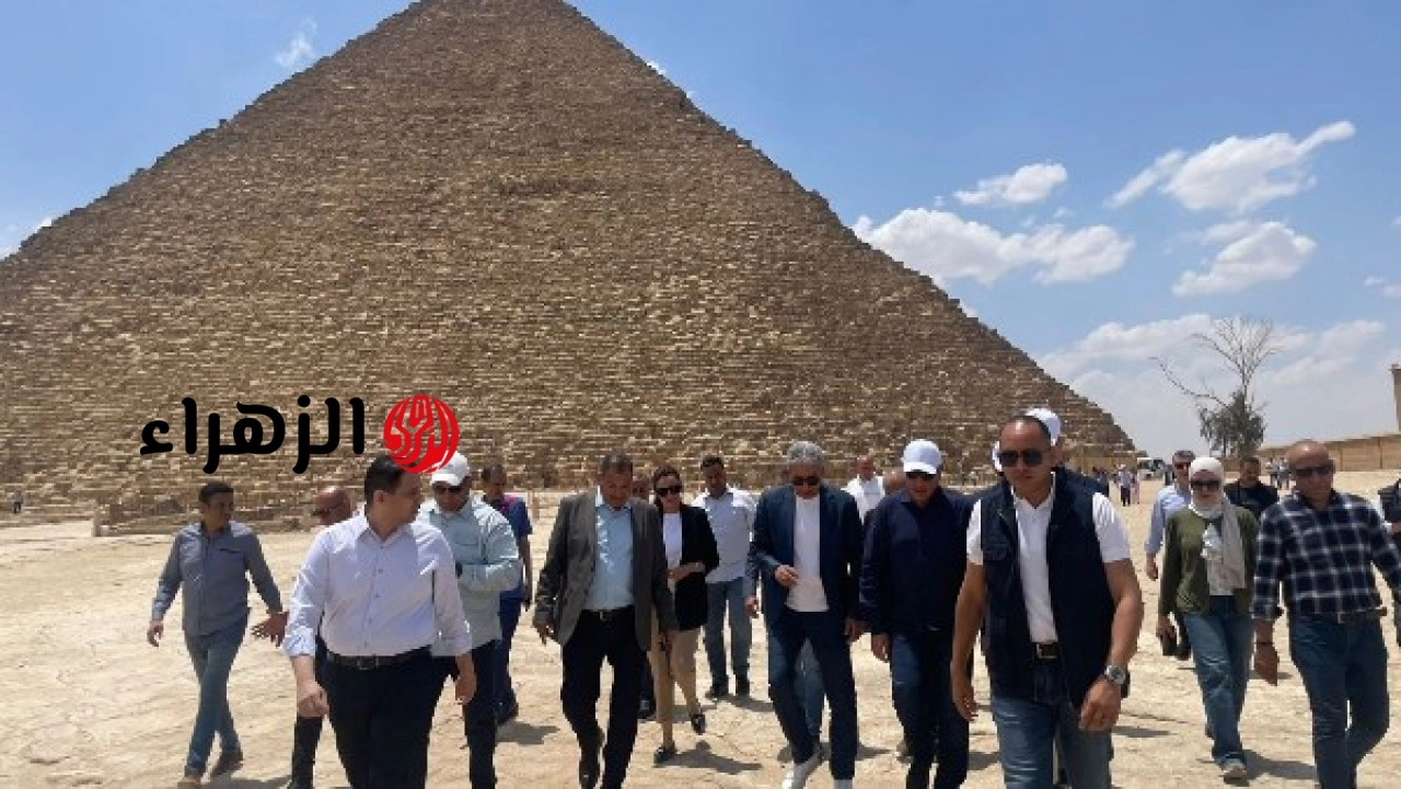 مدبولي يتابع أعمال تطوير ورفع كفاءة منطقتي الأهرامات ونزلة السمان