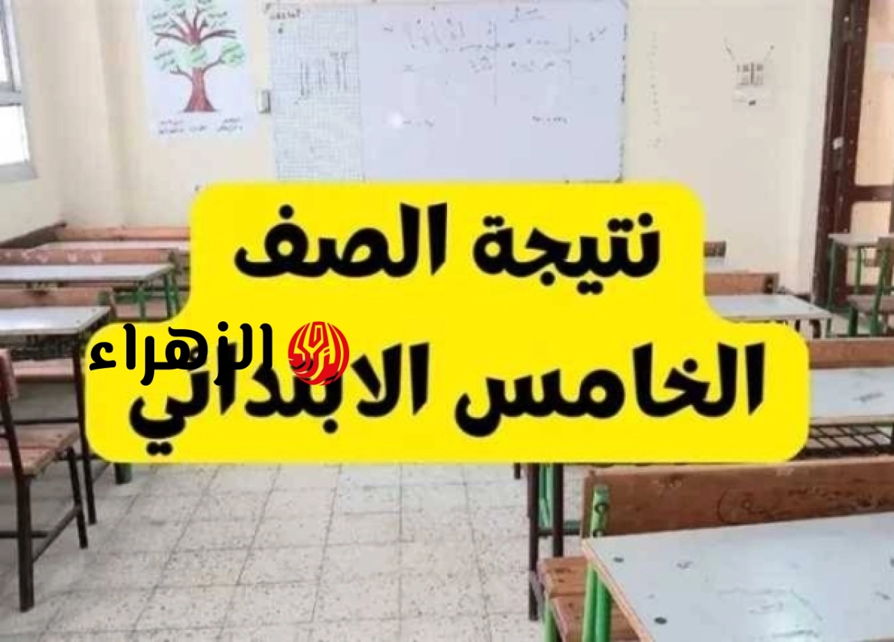 نتيجة 5 ابتدائي .. نتيجة الصف الخامس الابتدائي 2026 الترم الثاني بالاسم ورقم الجلوس