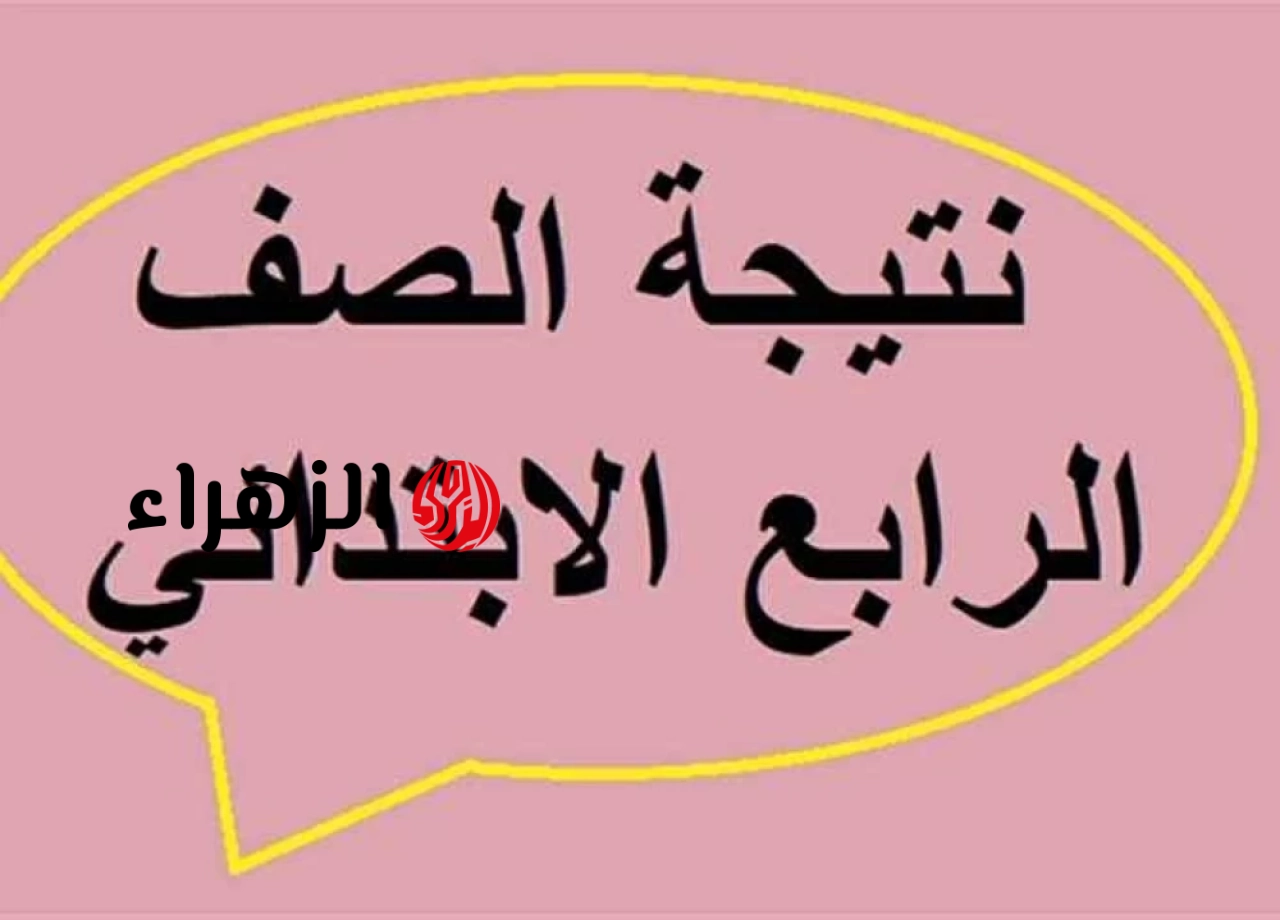 نتيجة 4 ابتدائي .. نتيجة الصف الرابع الابتدائي 2026 الترم الثاني بالاسم ورقم الجلوس
