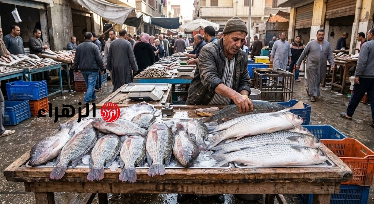 أسعار الأسماك والمأكولات البحرية اليوم السبت البلطي بـ 60 جنيها في حلقة السمك